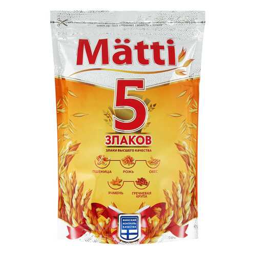 Каша Matti 5 злаков 400 гр.