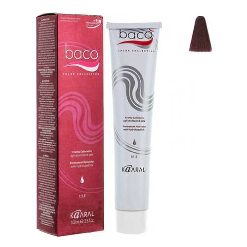 Краска для волос Kaaral Baco Color 4.60 Красный каштан 100 мл