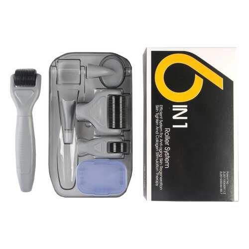 Мезороллер DRS Derma Roller Kit with Ice Roller 6 in 1 Ice Набор с охлаждающей насадкой