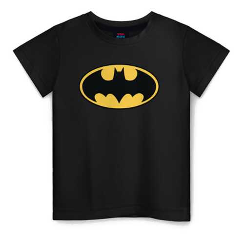 Детская футболка ВсеМайки Batman logo хлопок, р. 86