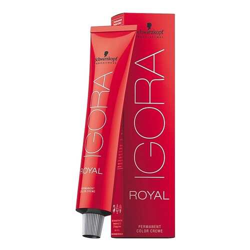 Краска для волос Schwarzkopf Igora Royal 4-68 Средний коричневый шоколадный красный 60 мл