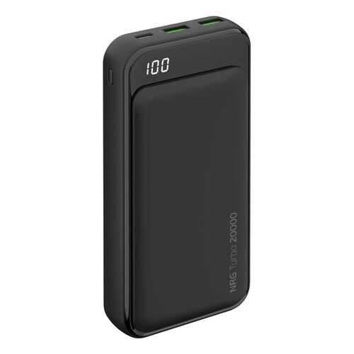 Внешний аккумулятор Deppa NRG Turbo Compact 20000mAh, QC 3.0, Black (33556)