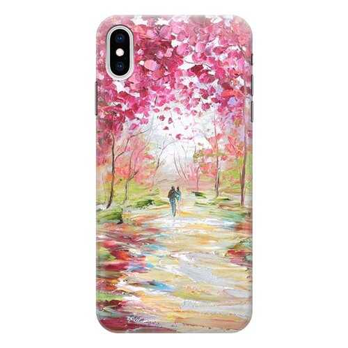 Чехол RE:PA для Apple iPhone XS Max с принтом Весенняя роща