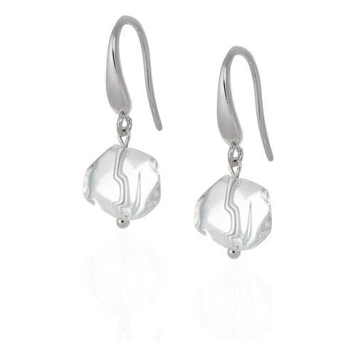 Серьги Lattrice 54666151 прозрачные