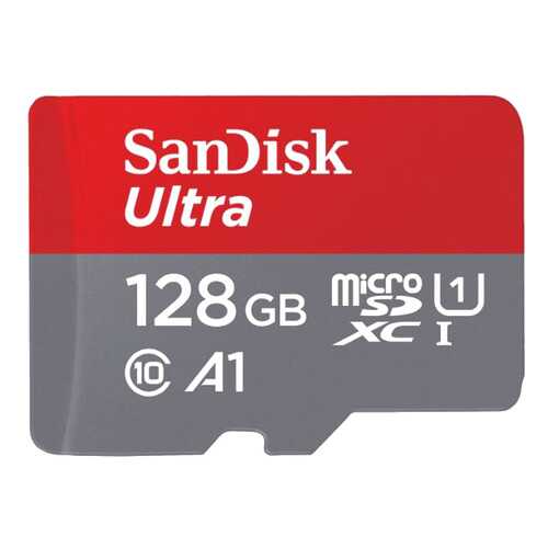 Карта памяти SanDisk Micro SDXC Ultra SDSQUAR-128G-GN6IA 128GB