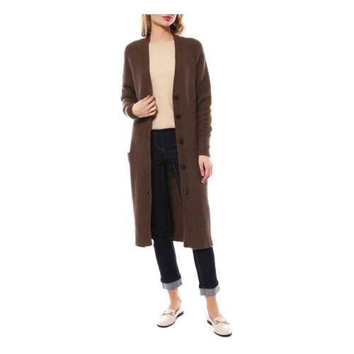 Пальто женское Mir cashmere YWI16-001 коричневое L