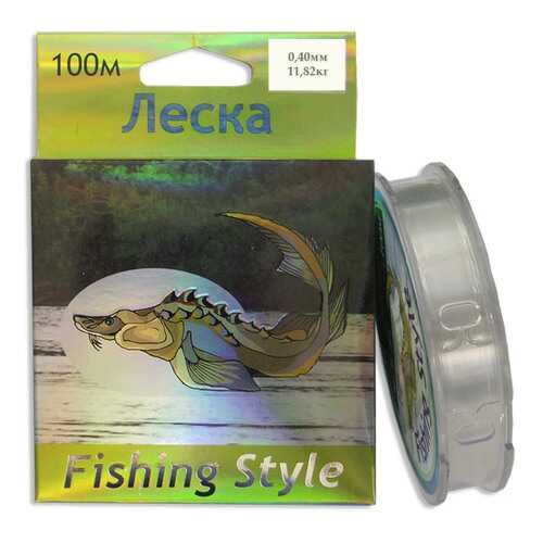 Леска монофильная Fishing Style RL2925 0,4 мм, 100 м, 11,82 кг
