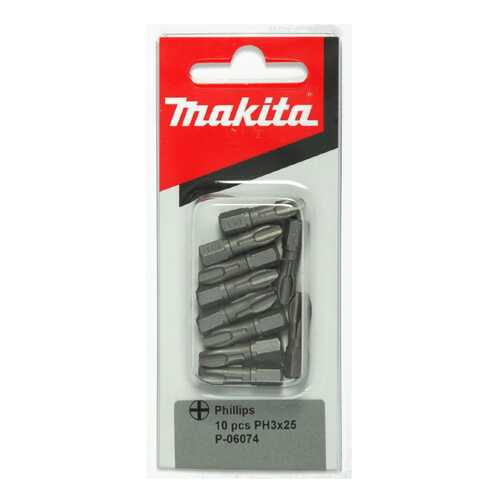 Биты для дрелей, шуруповертов Makita P-06074