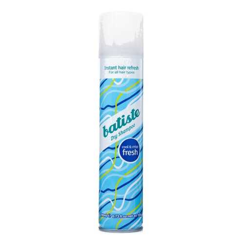 Сухой шампунь BATISTE Fresh с освежающим ароматом, 200 мл