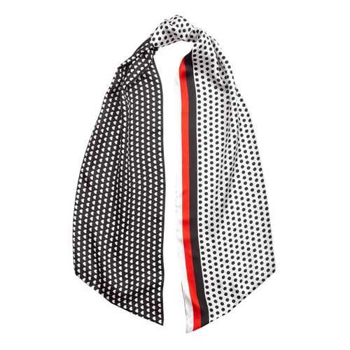 Шарф женский Eleganzza D04-1214 черный/белый