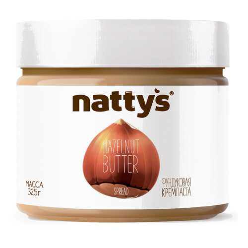Паста Nattys Spread фундуковая без меда 325 г