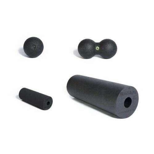 Ролик с массажным покрытием Blackroll Blackbox Std 100 г, 30 x 15 см, черный
