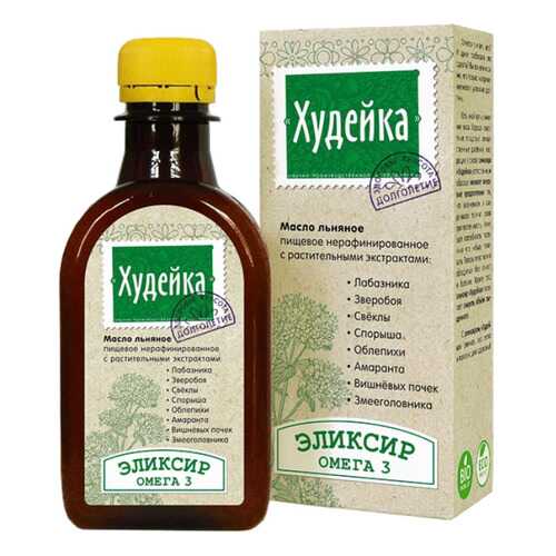 Масло льняное Компас Здоровья худейка 200 мл