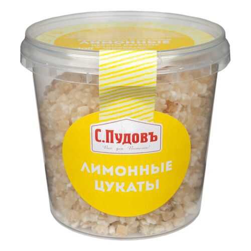Лимонные цукаты С.Пудовъ 230 г