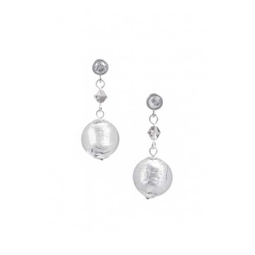 Серьги Perla Appeso Argento 09030533 серебристые