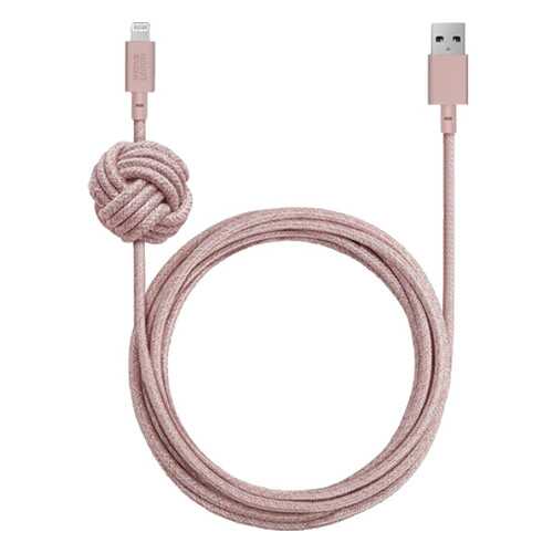 Кабель Native Union NIGHT Lightning 3 м Pink