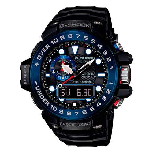 Японские наручные часы Casio G-Shock GWN-1000B-1B с хронографом