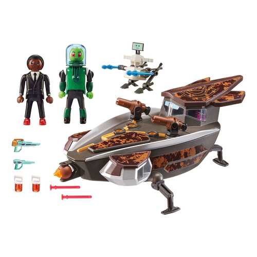 Игровой набор Playmobil Супер4: Скайджет пришельца Сикрониана с Джином