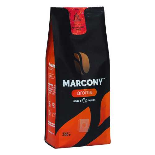 Кофе в зернах Marcony Aroma Ирландский крем 200г
