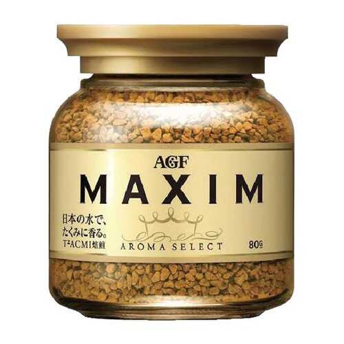 Кофе AGF Maxim растворимый gold blend 80 г
