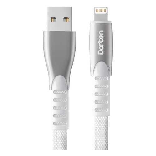 Кабель Dorten Lightning to USB Cable Flat Series 1 м White