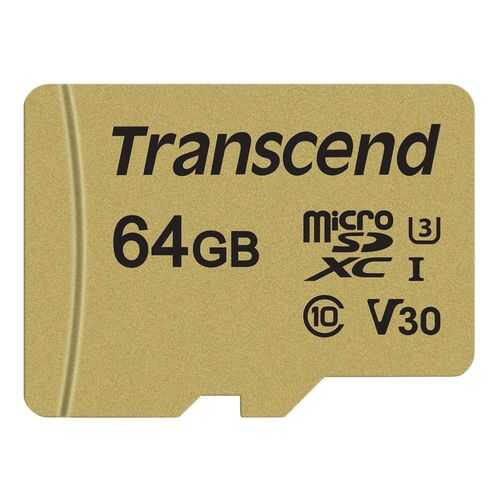 Карта памяти Transcend Micro SD TS64GUSD500S 64GB