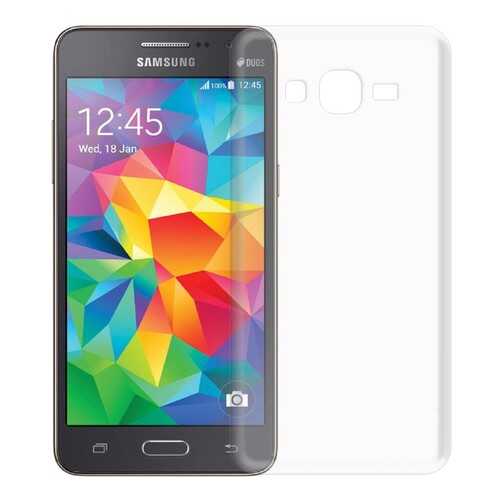 Чехол Krutoff Silicone для Samsung Galaxy Grand Prime (SM-G530H) Transparent