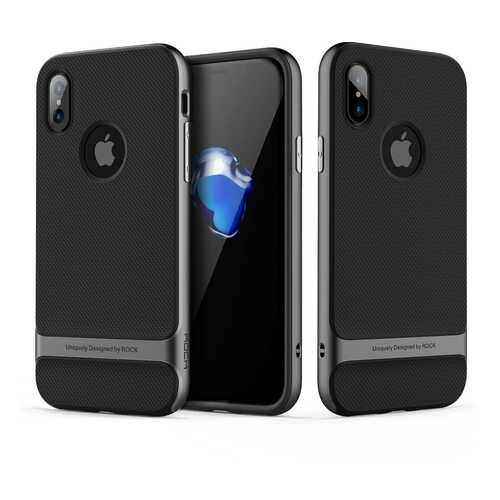 Чехол Rock Royce Series для Apple iPhone X/Xs Grey
