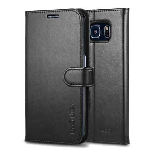 Чехол Spigen Wallet S для Samsung Galaxy S6 Edge Plus Black