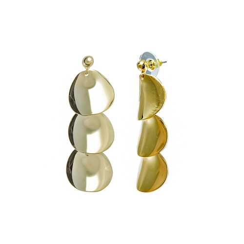 Серьги Corona style B002ELFA18231-GOLD