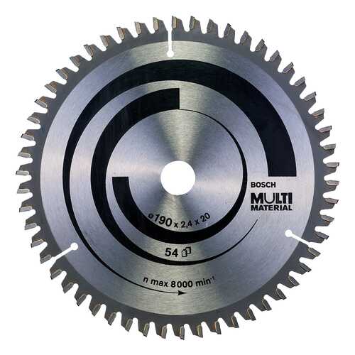Диск по дереву Bosch STD MM 190x20-54T 2608640508