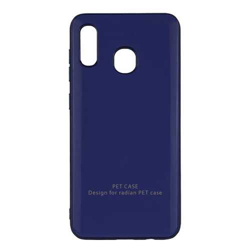 Чехол GLOSSY LOGO для Samsung Galaxy A20 / A30 Blue