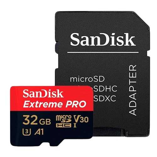 Карта памяти SanDisk Micro SDHC Extreme Pro SDSQXCG-032G-GN6MA 32GB
