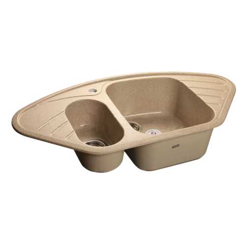 Мойка для кухни из мрамора GranFest Corner GF-C960E песочный
