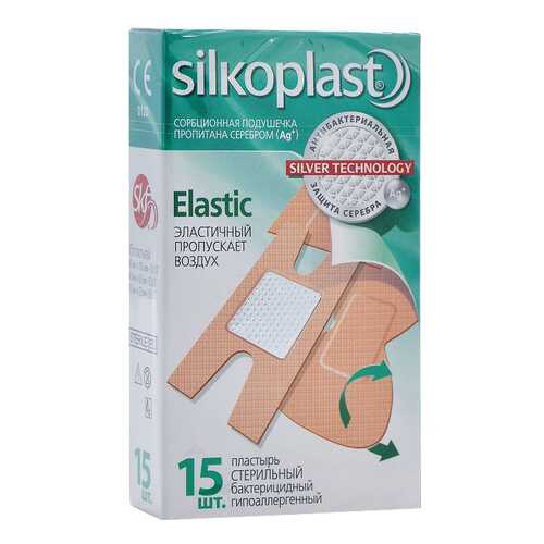 Пластырь Silkoplast Elastic 15 шт.