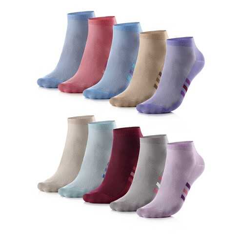 Набор носков женский My Rules SocksLight10 разноцветный 36-40