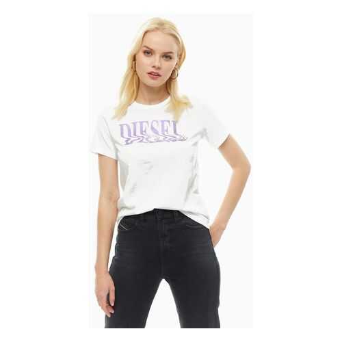 Футболка женская DIESEL 00SWL0 0HERA 100 белая XS