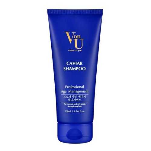 Шампунь Von U Caviar (Refreshing Age) Shampoo 200 мл