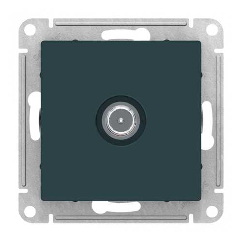 Розетка SE AtlasDesign Изумруд TV проходная 4DB, механизм