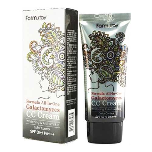 Многофункциональный CC крем FarmStay Formula All-In-One Galactomyces 50 мл SPF 50+