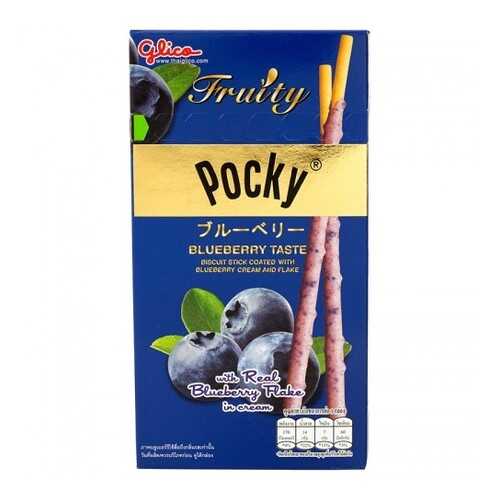 Палочки Pocky Glico голубика в шоколаде 35 г