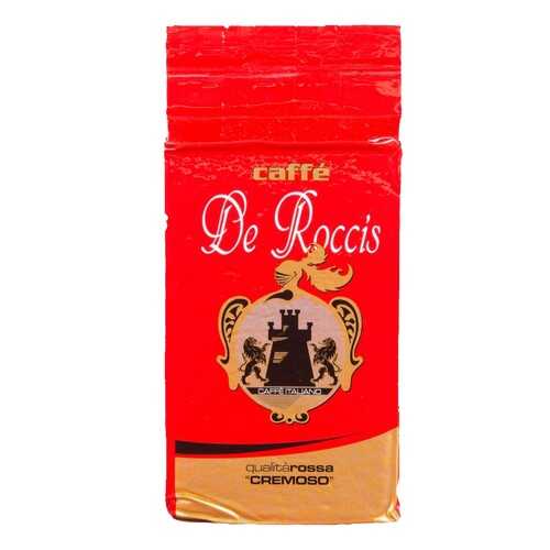 Кофе молотый De Roccis q rossa cremoso 250 г