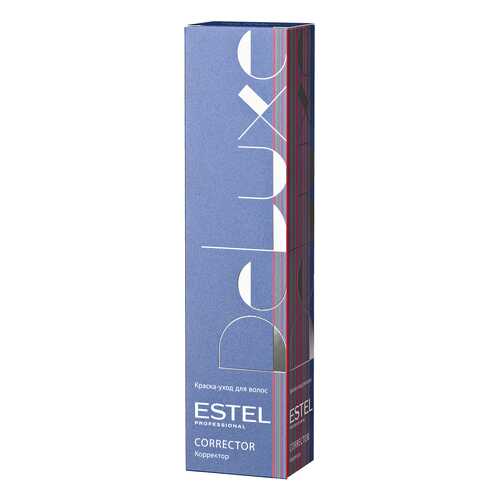 Краска для волос Estel Professional De Luxe 60 мл Корректор 0/11 Синий