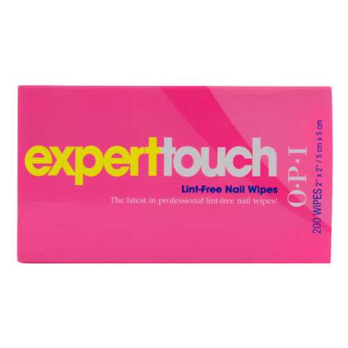 Средство для снятия лака OPI ExpertTouch Nail Wipes 200 шт
