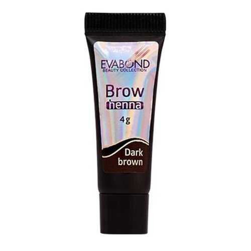 Краска для бровей EVABOND Beauty Collection Brow Henna 02 Темно-коричневая 4 г