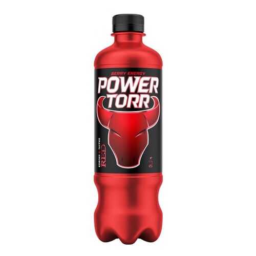 Напиток энергетический Power Torr red berry energy газированный пластик 0.5 л