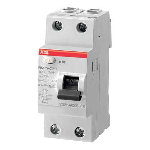 УЗО ABB FH202 AC-40/0,03