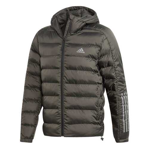 Куртка Adidas Itavic 3-Stripes 2.0 Padded Hooded FZ, legend earth/black, L