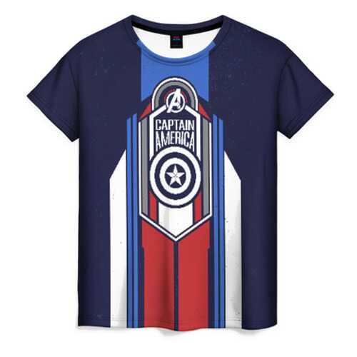 Футболка женская ВсеМайки 1825925 разноцветная XXXL