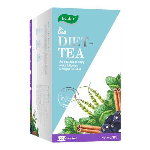Чай Эвалар БИО Диетический (Evalar Bio Diet-Tea), 20 фильтр-пакетов, Эвалар
